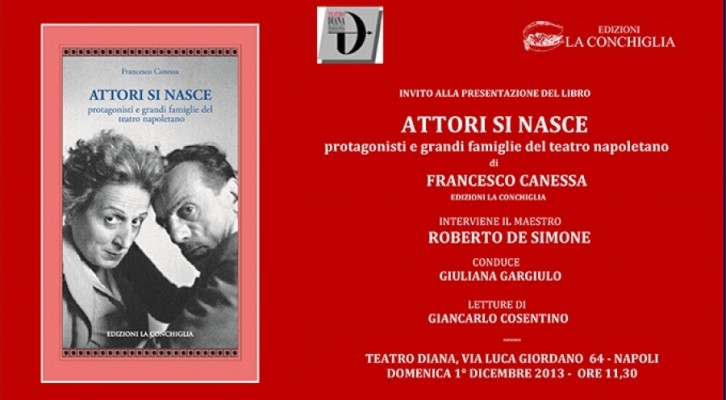 Francesco Canessa presenta Attori Si Nasce