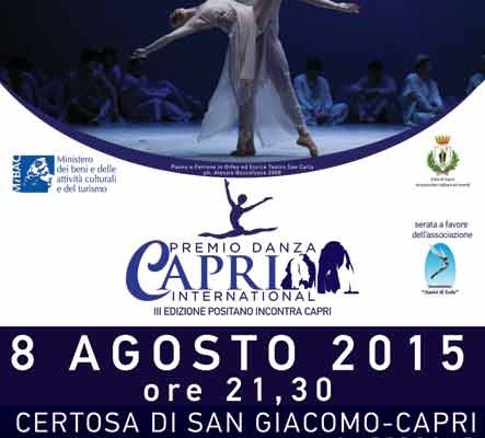 Premio Capri Danza International: terza edizione Positano incontra Capri