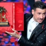 Francesco Gabbani, Fiorella Mannoia ed Ermal Meta sul podio della 67 esima edizione del Festival di Sanremo