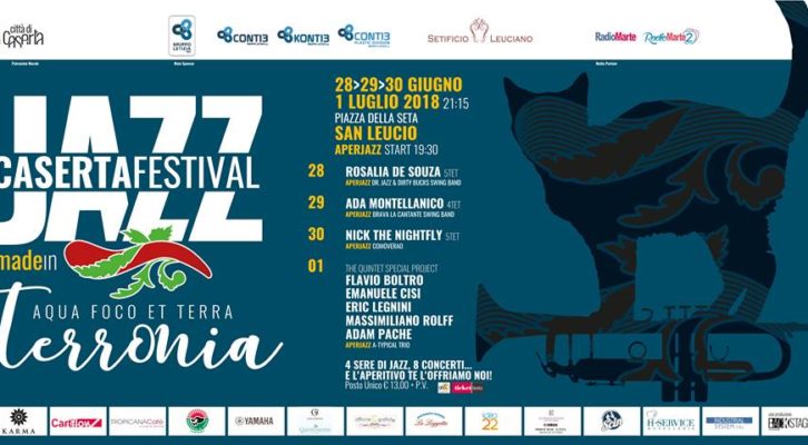 Caserta Festival Jazz, quattro serate all’insegna della musica