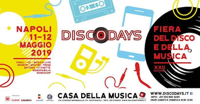 Torna un nuovo appuntamento con DiscoDays, la fiera del disco e della musica