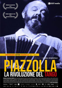 A 100 anni dalla nascita di Astor Piazzolla, il regista Daniel Rosenfeld parlerà del suo documentario “Piazzolla, la rivoluzione del tango” (piazzolla la rivoluzione del tango 212x300)