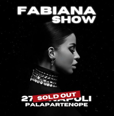 Fabiana, registra il sold out al Palapartenope